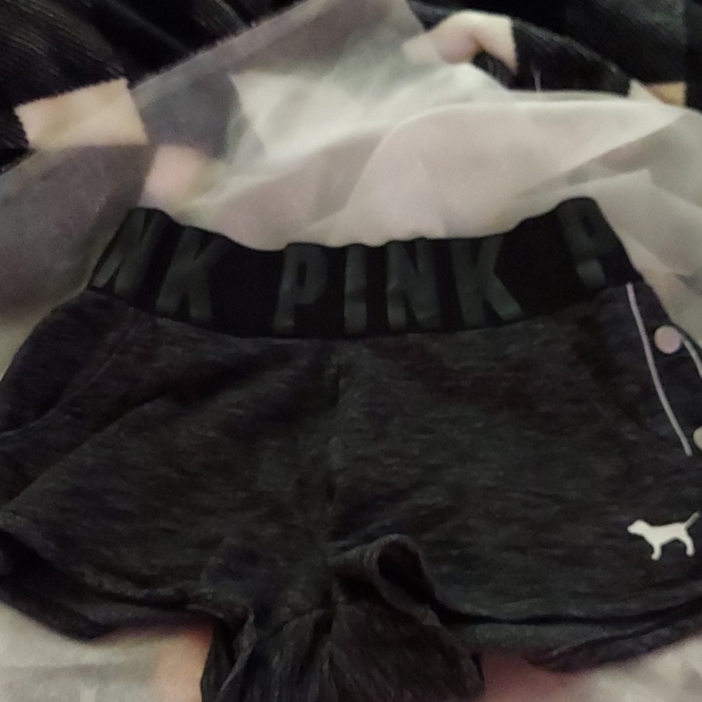Pink Victoria's Secret lounge shorts medium